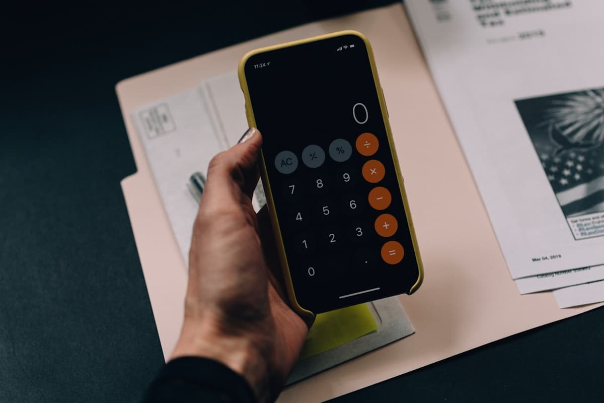 Checking figures against tax paperwork